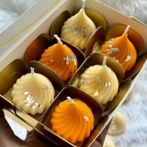 Earth Shells Modak Glow Candle